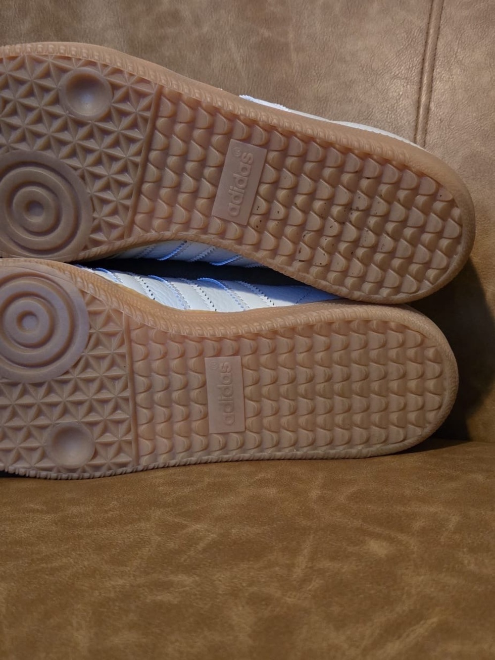 adidas women Light Gray Sneakers with Gum Sole - Picture 12 of 14